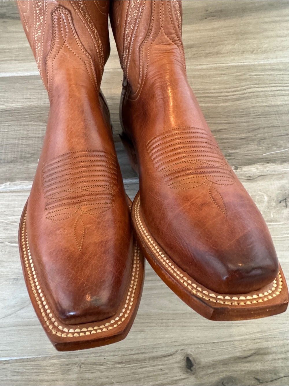 Luchesse 8 1/2  D Burnished Baby Buffalo boots GB2863 - Picture 5 of 11